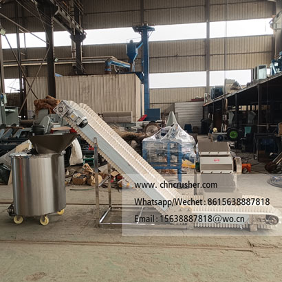 Integrated Industrial Ice Crushing, Conveying, and Mixing Line