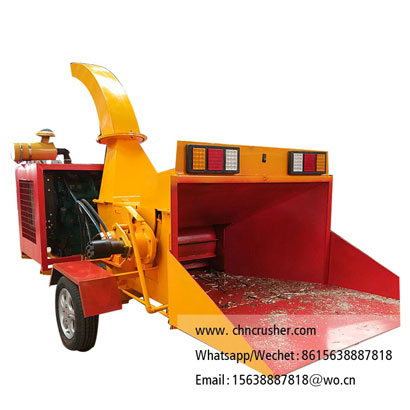 Mobile Caragana Crusher