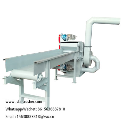 Forced-Feed Caragana Crusher