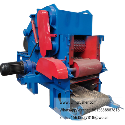 High-Output Bamboo Chipper