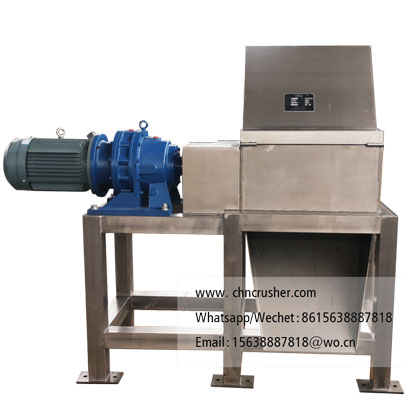 Stainless steel frozen fish chopper