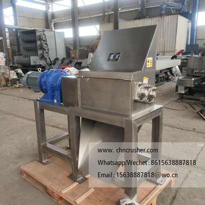 Stainless steel frozen fish chopper