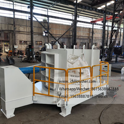 Ton bag loosening machine