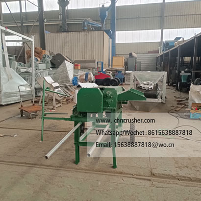 Electric hemp fiber extraction machine