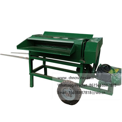 Electric hemp fiber extraction machine