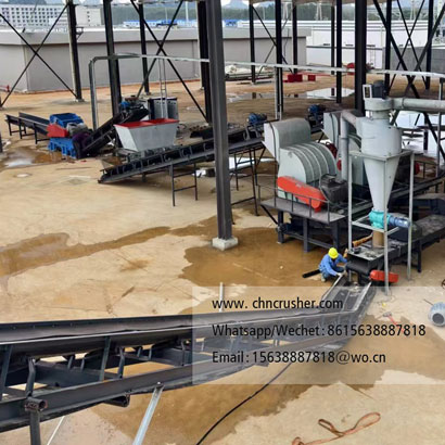 Log Chipping and Fine Crushing Production Line