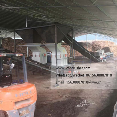 Log Chipping and Fine Crushing Production Line