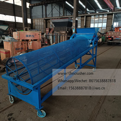 Cypress fruit shelling machine