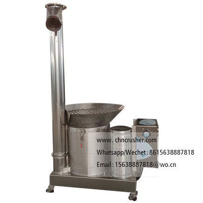 Small-scale powder material feeding station