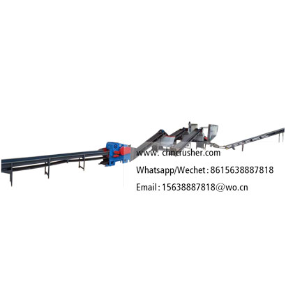 Log Chipping and Fine Crushing Production Line
