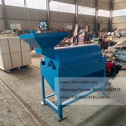 Diesel-powered coconut fiber extraction machine